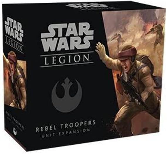 Star Wars: Legion Rebel Troopers UNIT EXPANSION - Strengthen Your Rebel Forces! Tabletop Miniatures Strategy Game for Kids & Adults, Ages 14+, 2 Players, 3 Hour Playtime, Made by Atomic Mass Games