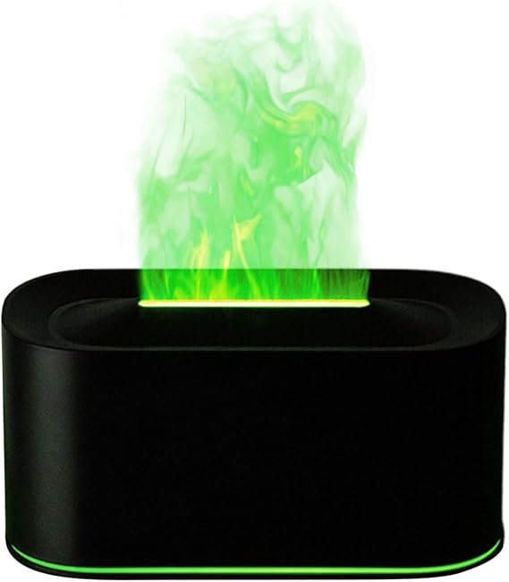 Diffuser Flame 220ml Scent Equipment with 7-Color Lights