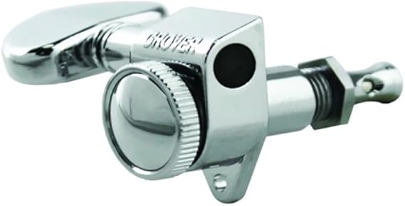 Grover 502C Roto-Grip Locking Rotomatics Machine Heads, Chrome