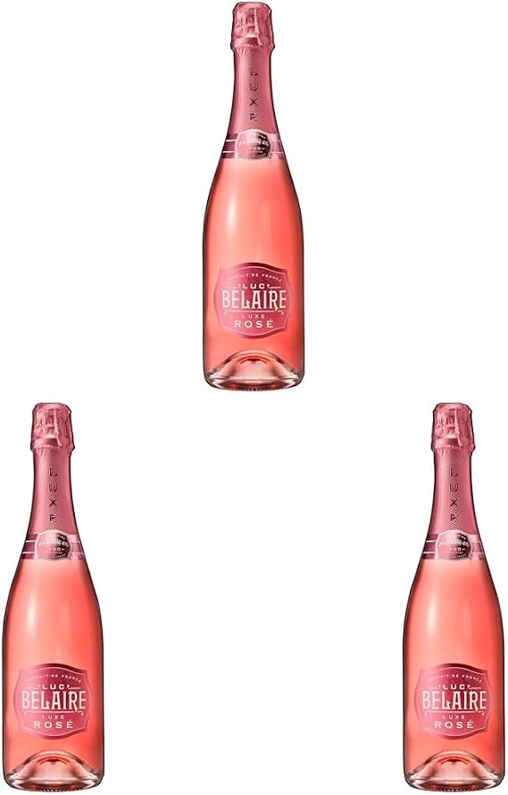 Luc Belaire Luxe Rose Sparkling 75cl (Pack of 3)