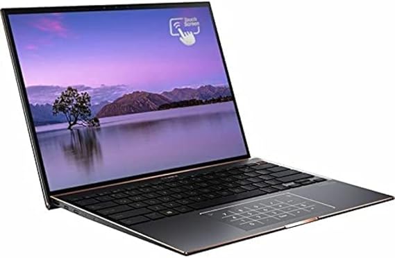 ASUS ZenBook Flip with OLED Screen - UX393EA 500nits 13.9" 3K Touchscreen Laptop (Intel i7-1165G7, 16GB RAM, 1TB SSD, Backlit Keyboard, Windows 10) Includes Sleeve, and USB-C to audio jack adapter