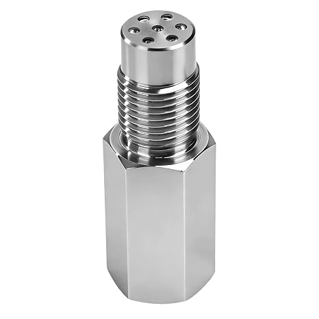 M18x1.5 Stainless Steel Car Universal Oxygen Sensor Extender Spacer Adapter