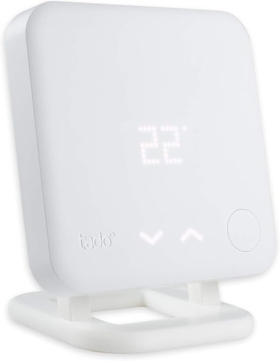 Stand for Tado Smart Thermostat, Tado Thermostat Desk Stand White - Made in UK