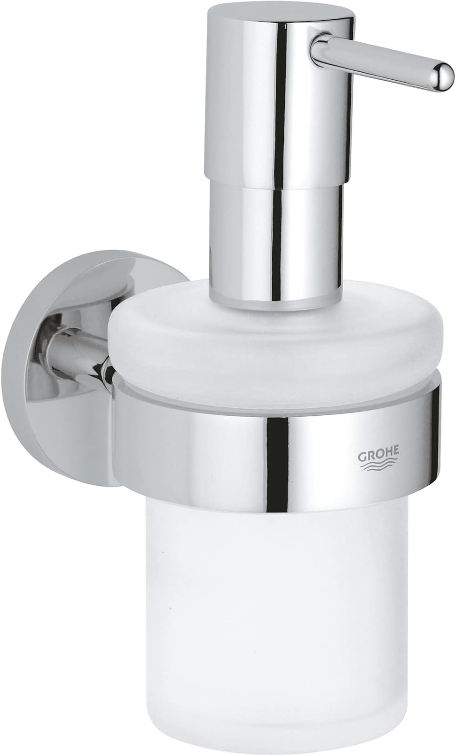 GROHE Start QuickFix Liquid Soap Dispenser | Shower / Bathroom Accessories | Chrome | 41195000