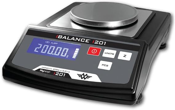 My Weigh SCM201 Ibalance 201 Table Top Precision Scale, Black