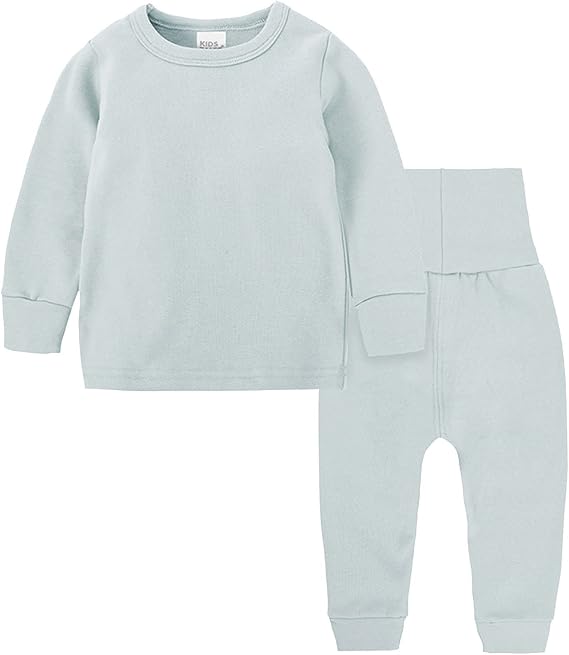 Kids Thermal Underwear Set Toddler Baby Winter Base Layer Ultra Soft Long Johns for Boys Girls Cotton Pajamas Pjs