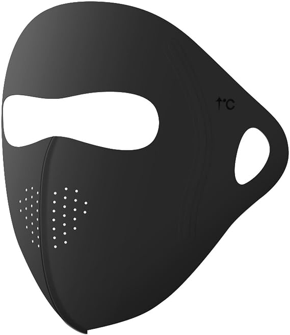 Cycling Balaclava Warm Face Mask, Full Breathable Fleece, Stylish, Suitable For Cycling, Cold And Wind Protection-black
