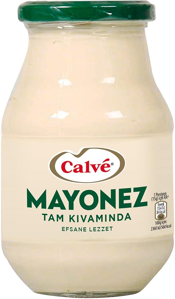 Calve Sos Cam Kavonoz Mayonez 500 g