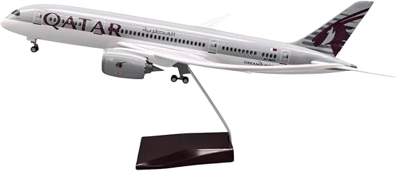 Qatar Airways Boeing 787 1/130 Scale Resin Model Airplane Toy Collectable Gift