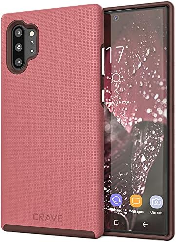 Crave Note 10 Case, Dual Guard Protection Series Case for Samsung Galaxy Note 10 Plus - Berry