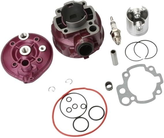 Motorcycle 49mm 90cc Big Bore Cylinder Kit & Fit For 50 50cc AM6 2-Stroke Engine