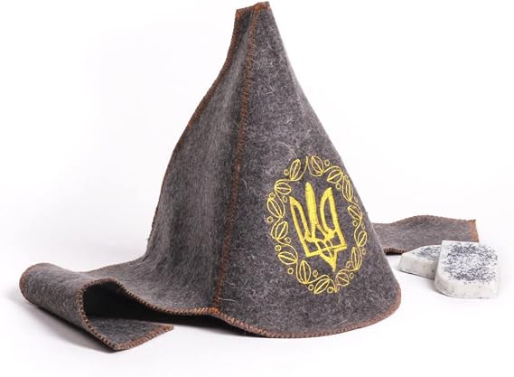 Wool Felt Sauna Hat - Budenovka Classic