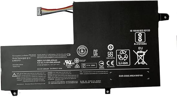 L14M3P21 Battery Replacement for Ideapad 300S-14ISK 310S-14AST 310S-14IKB 310S-14ISK 310S-15IKB 500S-14ISK 510S-14IKB 510S-14ISK