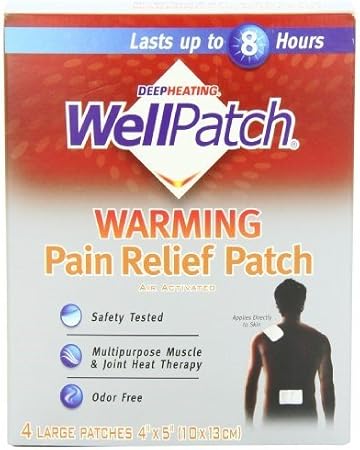 Well Patch Wellpatch Warming Pain Rlf 9 Pack 4 Count each