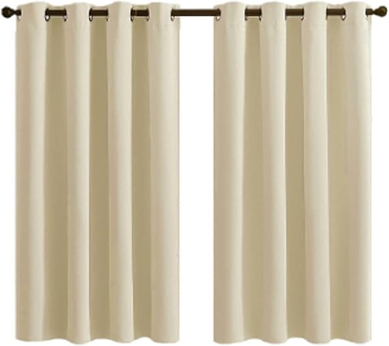 Custom 1 Panel Outdoor Curtains, Privacy Curtain for Gazebo Patio Pergola Curtains, Waterproof Windproof Garden Thermal Insulated Sun Shades Eyelet, Blackout Curtains for Bedroom -24 Colors