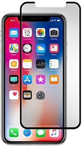 Gadget Guard Black Ice Cornice Curved Edition Tempered Glass Screen Guard For Apple IPhone X - Clear