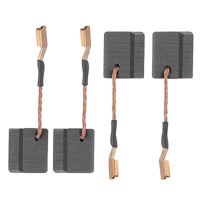 Replacement Carbon Brushes Compatible with Dewalt Angle Grinder DWE402, DW402, DWE43116 Electric Motor Brush Set Includes 4 Carbon Pieces