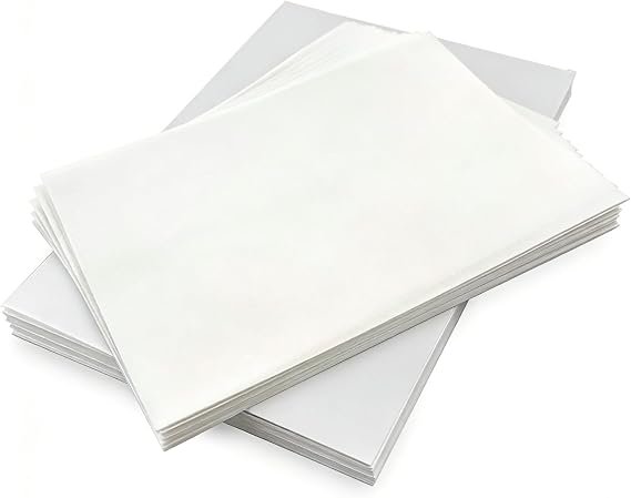 25pcs A4 Sized Edible Wafer Paper (8.5" x 11" | 0.3mm) Food Grade Wafer Sheets, Edible Paper for Cake Topper Decoration & Dessert Printing.