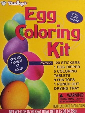 Dudley's Easter Egg Coloring Kit
