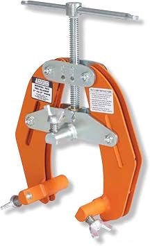 JACKSON TOOL 302 Tri-Clamp - 2-6 Diameter Pipe Alignment Tool with Durable Steel Frame & Lightweight Design, Medium