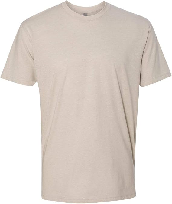 Next Level Mens Premium Fitted CVC Crew Tee (N6210) Sand xs