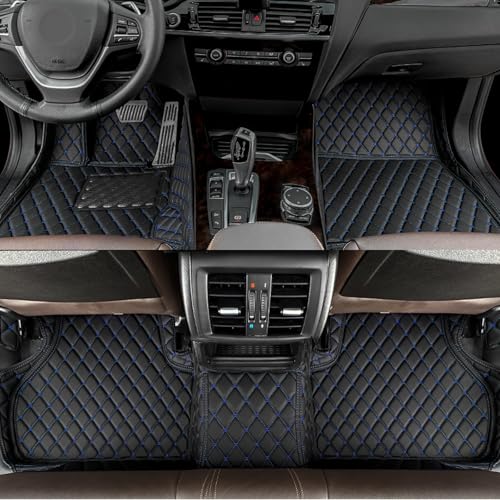Custom Fit Car Floor Mats for Chery Tiggo 3X 2017 2018 2019 2020 All Weather Car Floor Mats, Protection Waterproof and Anti-Slip PU Leather Floor Liners Full Coverage Mats