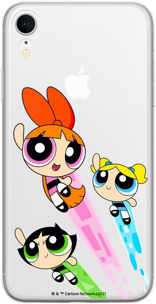 ERT GROUP Mobile Phone Case for iPhone XR Original and Officially Licensed The Powerpuff Girls Pattern The Powerpuff Girls 032 Perfectly Adapted to the Shape of the Mobile Phone Partially Transparent