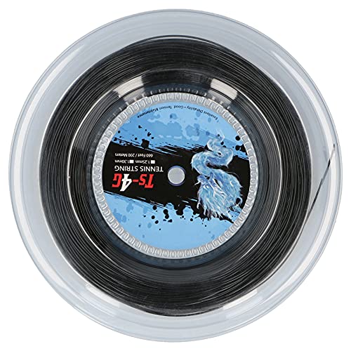 VGEBY Tennis Racquet String, 200m Polyester Tennis String Reel for Tennis Enthusiasts 1.30mm