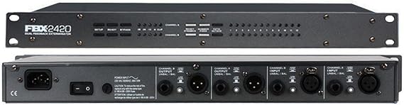 Buhelyc Digital Audio Processor KTV Professional Digital Effector Microphone Feedback Shifter Auto Howling Suppression for Stage Shows, Conferences, Karaoke