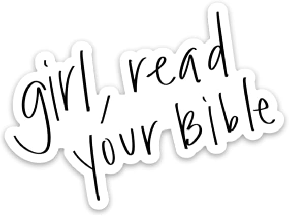 Swaygirls fridge magnets | Religious magnets | Christian faith fridge magnets | Bible verse quote magnets | Girl read your Bible magnet