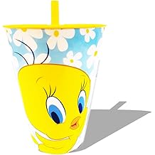 Pipetli Bardak 400Ml Tweety Tek Ebat