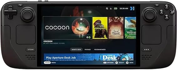 Valve Steam Deck OLED 512GB Handheld Gaming Console, 7.4" inch, 90Hz, SteamOS 3.0, 1280 x 800, with Carring case