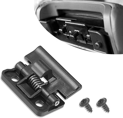 Pack-1 Center Console Lid Latch, Car Central Armrest Box Buckle, Durable Automobile Accessories, Compatible with Toyota 4Runner 5890812080 Black