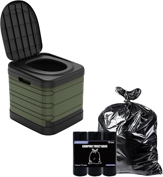 Portable Toilet & Waste Bags