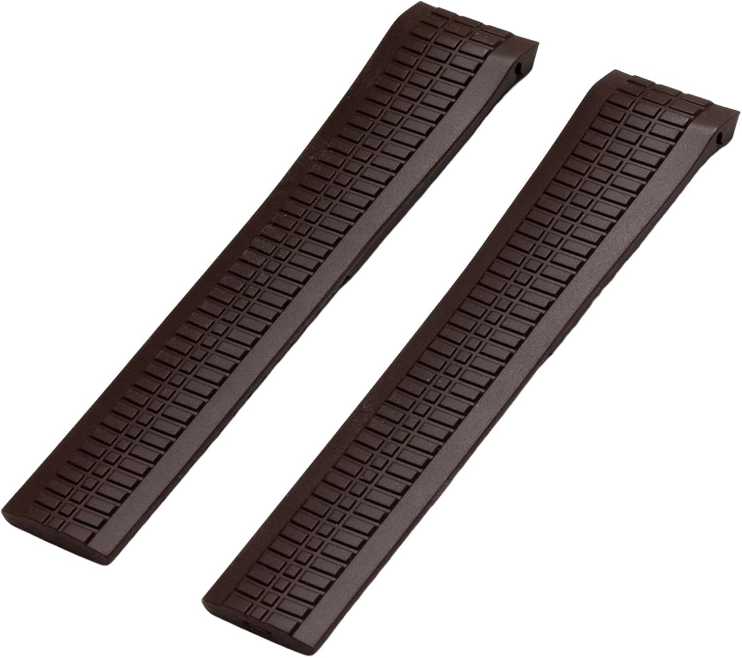 for Patek Philippe Aquanaut 5968G-001 Metal Pins Watch Belt 21mm Rubber Watchband Color : Brown, Size : Silver Buckle