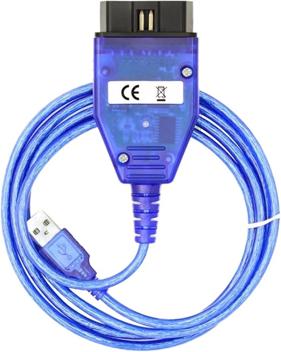 for Blue K DCAN USB Interface with Switch Auto Scan Cable for Programming K+ DCAN Car Diagnostic Cable