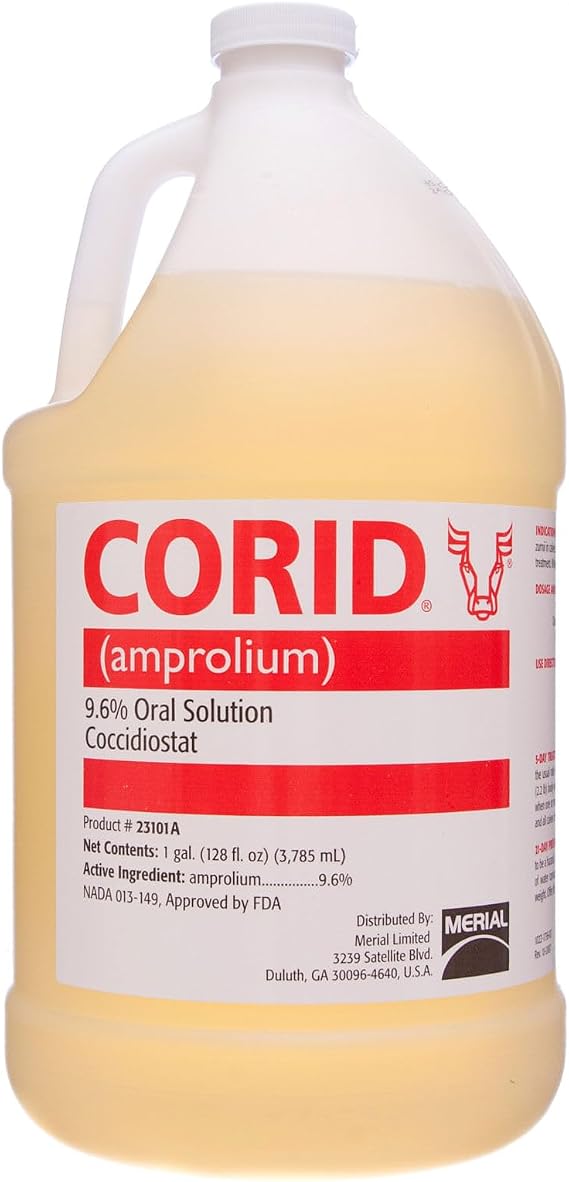 Corid - (9.6% Amprolium Solution) - Gallon