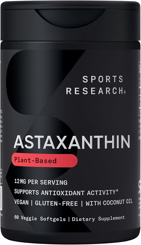 Astaxanthin 12 Mg 60 Softgels