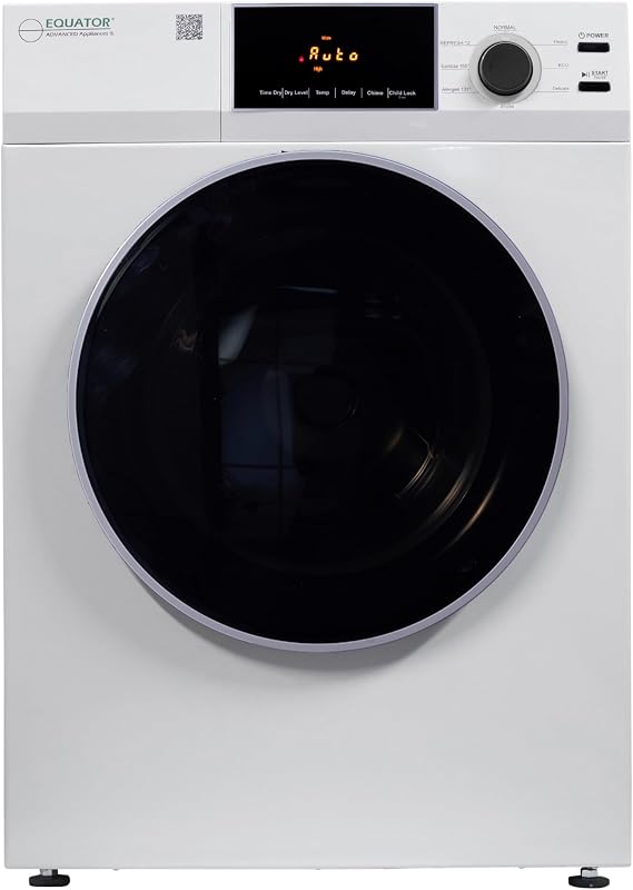 Equator Deluxe 24" 220V Vented SENSOR Dryer 4 cu.ft Touch Control DIGITAL