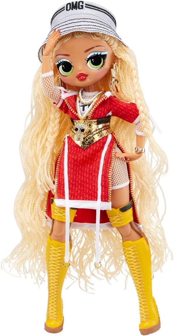 LOL Surprise OMG Fierce Fashion Doll - SWAG - 11.5"29cm Fashion Doll with 15 Surprises - Including Fashion Outfits, Accessories & Doll Stand - Collectable - For Kids From 3 Years