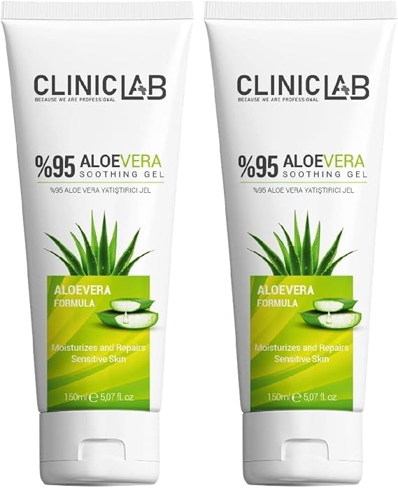 Cliniclab%95 Aloevera Onarıcı Yatıştırıcı Jel 150 Ml (2 paketi)