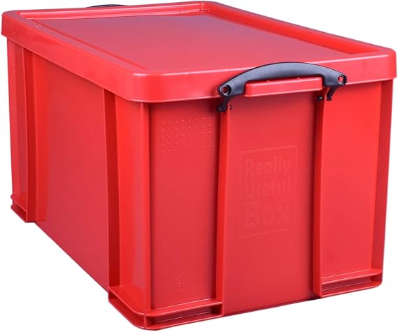 Really Useful Box 84 Litre Solid Red