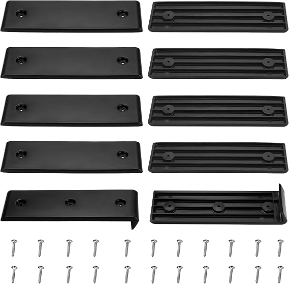 10 PCS Heavy Duty Boat Trailer Bunk Slide Pads and Enders for Any Boat Launching & Loading Boat Trailer Easier, 3" x 10" Boat Trailer Bunk Slicks