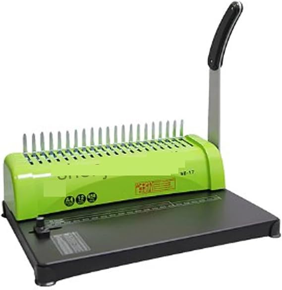 Binding Machine Binding Machine SD-17 A4 Size Rubber Ring Binding Machine Clip Bar Punching Machine Manual Binding Comb Binding Machine