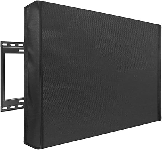 Outdoor TV Cover Outdoor TV Cover 22'' to 70'' Inch Weatherproof and Waterproof TV Screen for Outside TV Enclosure Moving TV Display Protectors(22-24inch)