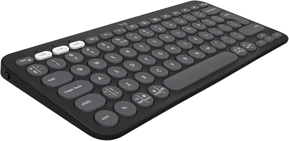 Logitech Pebble Keys 2 K380S 920-011859 Siyah TKL Q Kablosuz Klavye