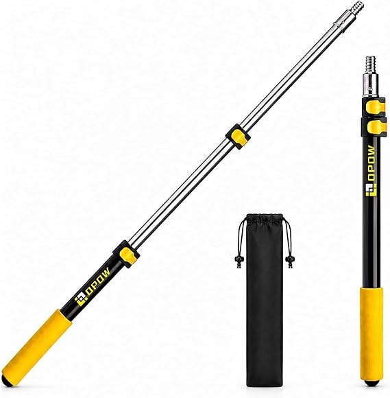 1.5-3FT Paint Roller Extension Pole, Sturdy Multi-Purpose Extendable Pole