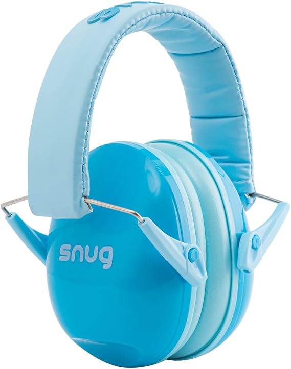 Snug Kids Earmuffs Noise Reduction for Toddlers & Children Adjustable, Lightweight, Foldable, Soft & Comfortable