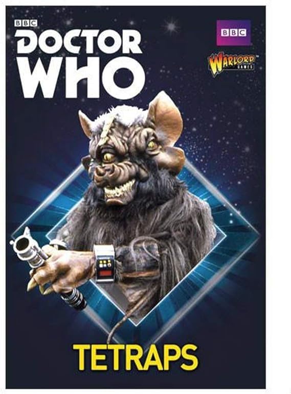 Warlord Doctor Who Tetraps Figures Set for Exterminate! The Miniatures Game