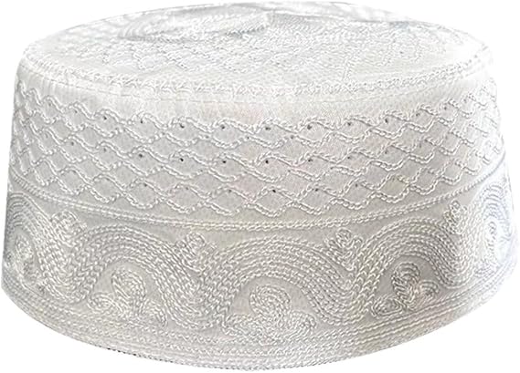 Men's Muslim Hat Muslim Prayer Hat Islam Ramadan Prayer Hats Men Headscarf Islam Kufi Headware Winter Muslim Hat